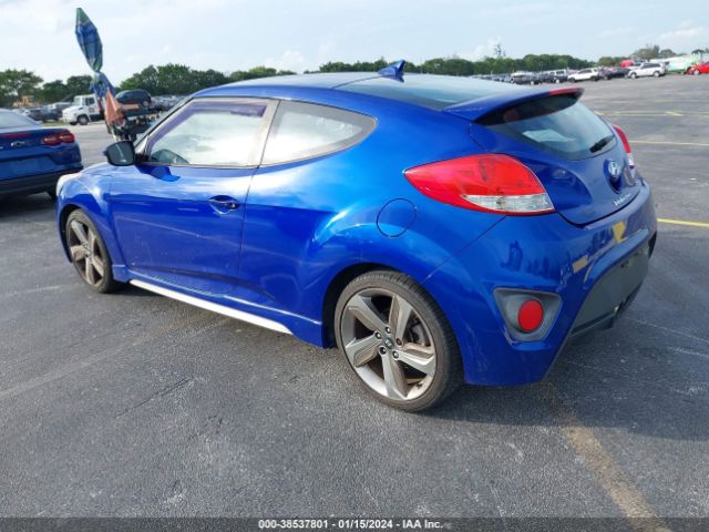 KMHTC6AE1DU118926 | 2013 Hyundai veloster turbo w/black