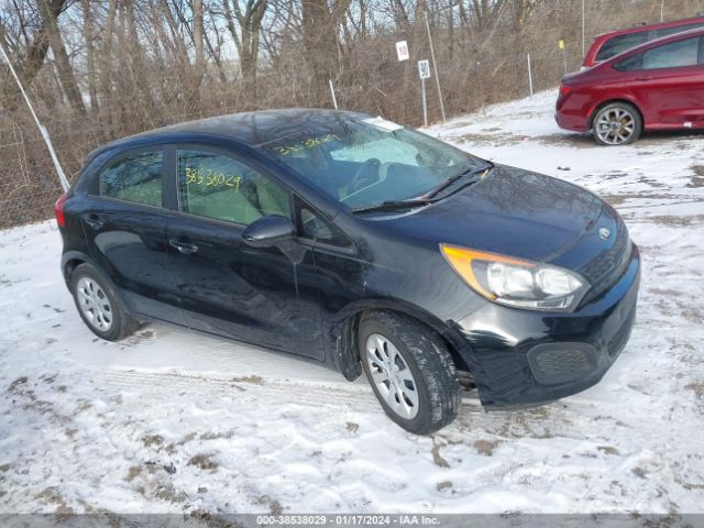 KNADM5A37D6235040 | 2013 KIA rio lx