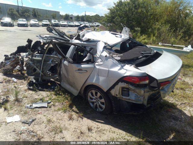 5YFEPMAE8MP183047 | 2021 Toyota corolla le