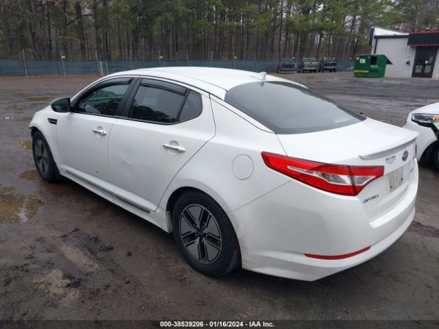 KNAGM4AD6B5007372 | 2011 KIA optima hybrid ex