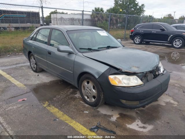 JNKBY01E16M202261 | 2003 Toyota avalon xls