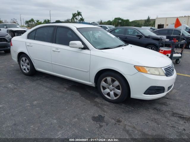 JN8AS1MW6CM152336 | 2009 KIA optima lx