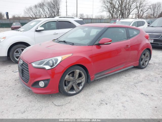 KMHTC6AE6EU207876 | 2014 Hyundai veloster turbo w/black