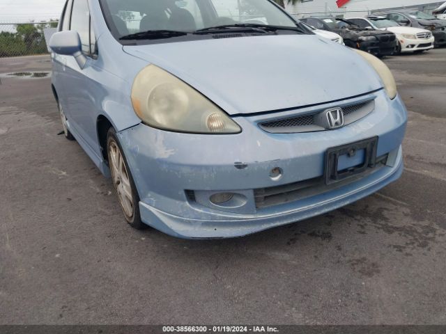 JHMGD38618S016610 | 2008 Honda fit sport