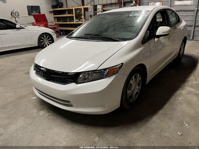 JHMFB4F21CS011343 | 2012 Honda civic hybrid