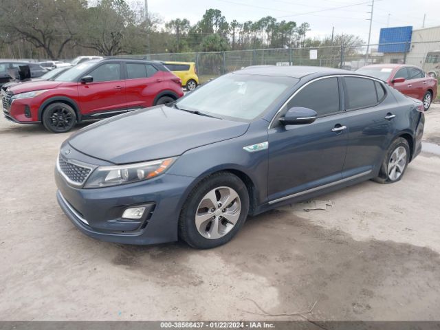 KNAGM4ADXE5075226 | 2014 KIA optima hybrid lx