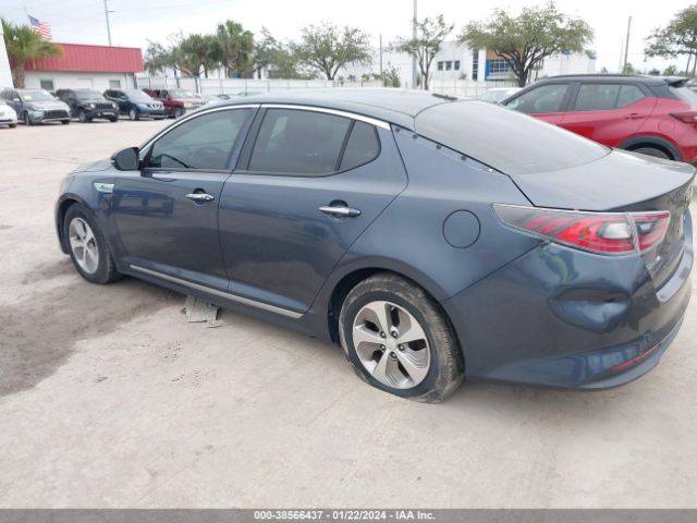 KNAGM4ADXE5075226 | 2014 KIA optima hybrid lx