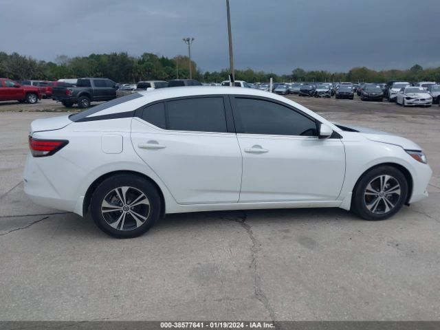 3N1AB8CV8NY218062 | 2022 Nissan sentra sv xtronic cvt