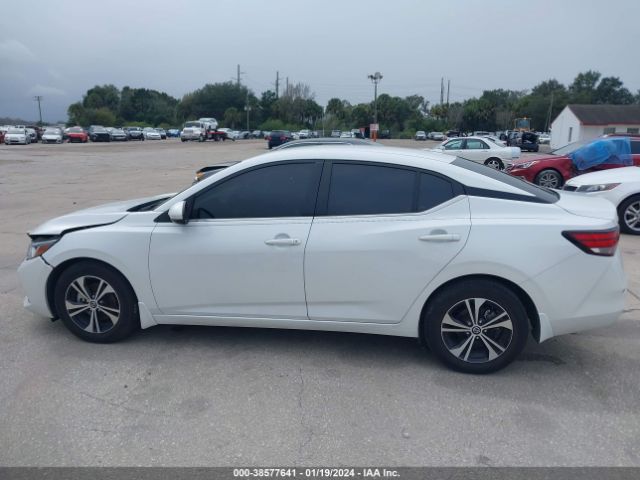 3N1AB8CV8NY218062 | 2022 Nissan sentra sv xtronic cvt