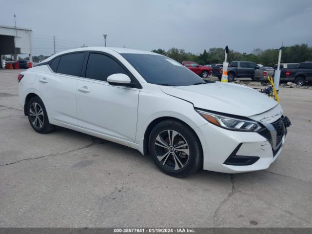 3N1AB8CV8NY218062 | 2022 Nissan sentra sv xtronic cvt