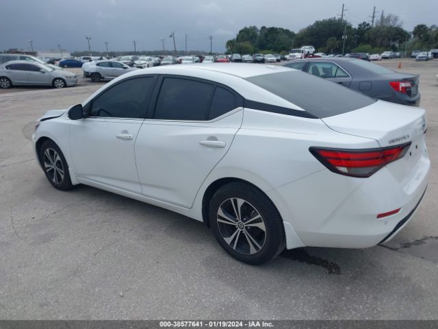 3N1AB8CV8NY218062 | 2022 Nissan sentra sv xtronic cvt