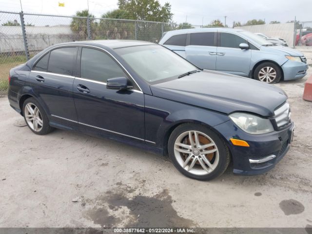 WDDGF8AB0DR263611 | 2013 MERCEDES-BENZ C 300 LUXURY 4MATIC/SPORT 4MATIC