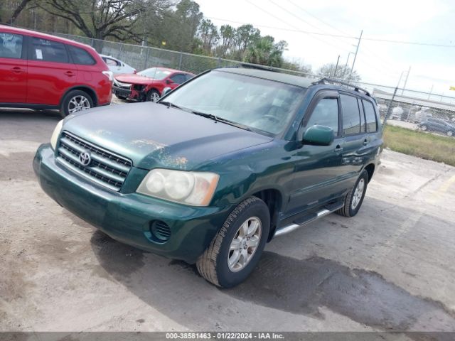 JTEGF21A910004626 | 2001 Toyota highlander v6 (a4)