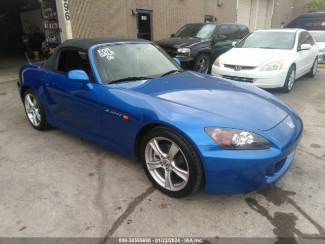 JHMAP21478S001108 | 2008 Honda s2000