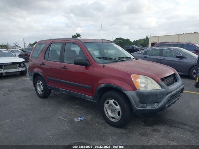 JHLRD68432C016512 | 2002 Honda cr-v lx