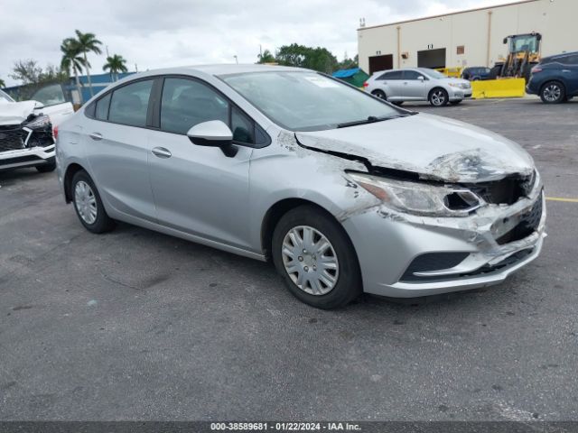 2HKRW6H32JH219618 | 2018 Chevrolet cruze ls auto