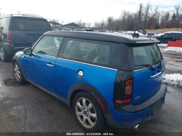 1FMYU93185KA04787 | 2009 Mini cooper s clubman