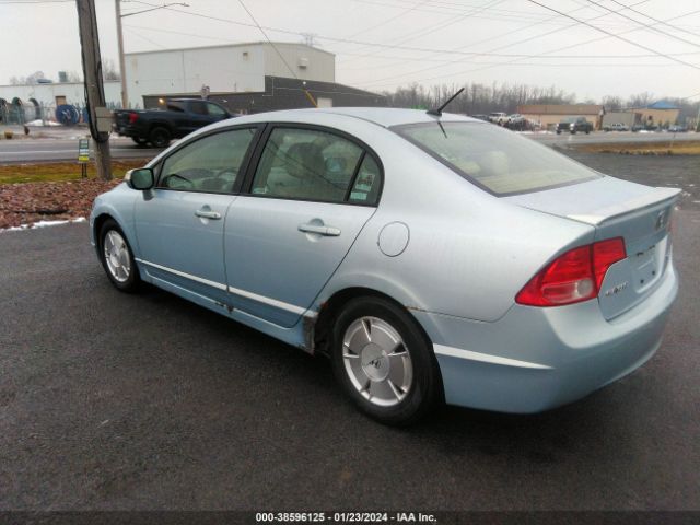 JHMFA36238S007783 | 2008 Honda civic hybrid