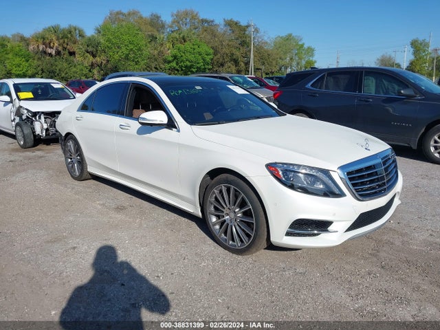 2016 Mercedes-Benz S-Class, VIN: WDDUG8CBXGA250445