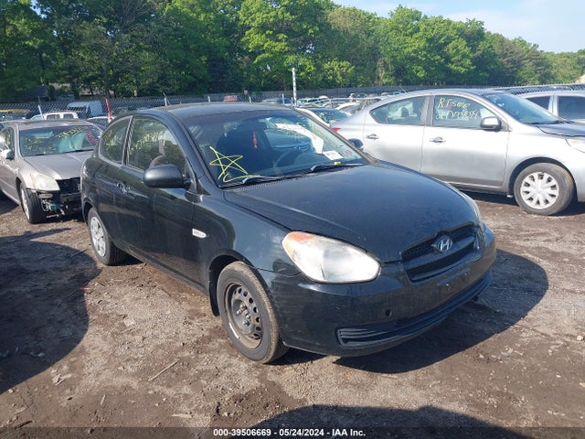 2010 HYUNDAI ACCENT BLUE