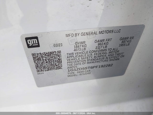 CHEVROLET MALIBU FWD 1LT - 9