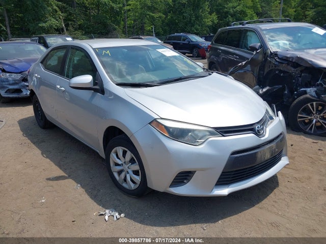 2016 TOYOTA COROLLA LE