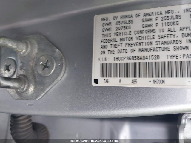 HONDA ACCORD 3.5 EX-L - 9