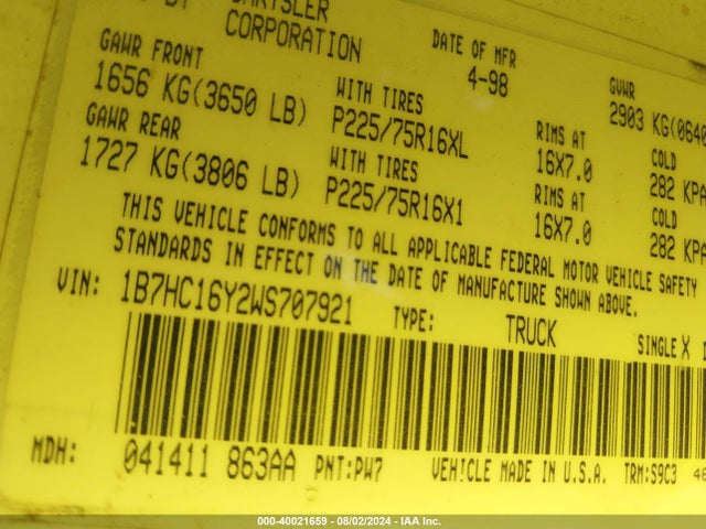 DODGE RAM 1500 ST - 9