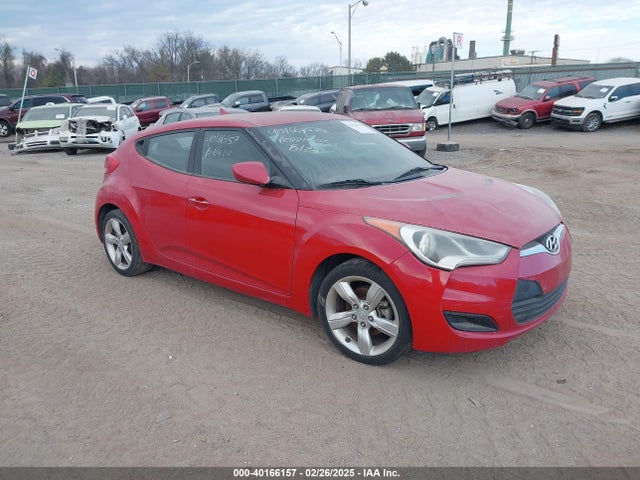 2014 HYUNDAI VELOSTER BASE W/BLACK