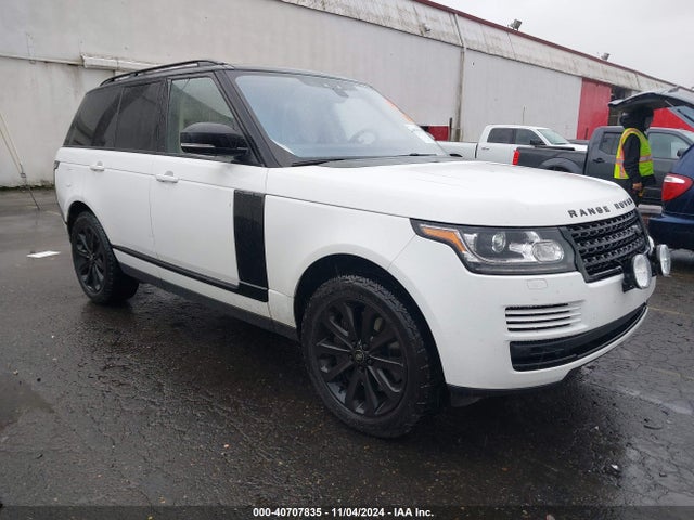 2017 LAND ROVER RANGE ROVER 3.0L V6 SUPERCHARGED HSE
