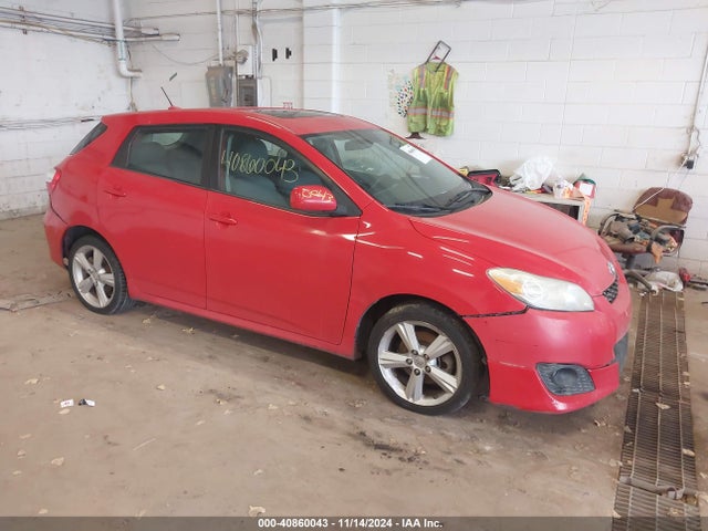 2009 TOYOTA MATRIX S