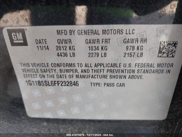 CHEVROLET MALIBU LS - 9