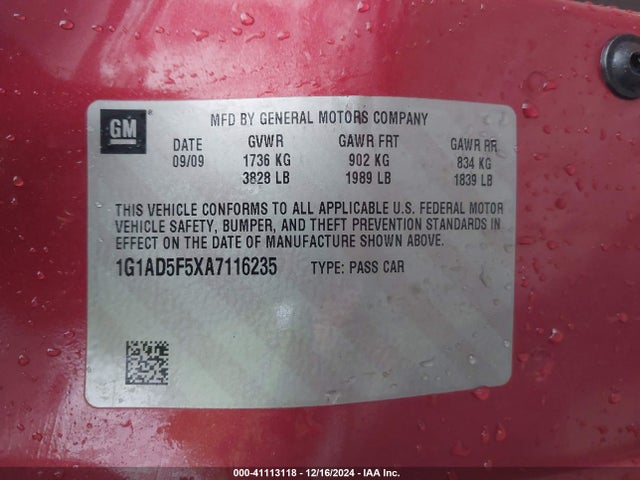 CHEVROLET COBALT - 9