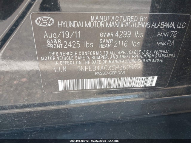 HYUNDAI SONATA GLS - 9