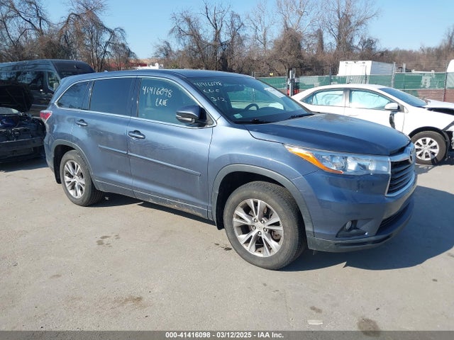 2015 TOYOTA HIGHLANDER LE PLUS V6