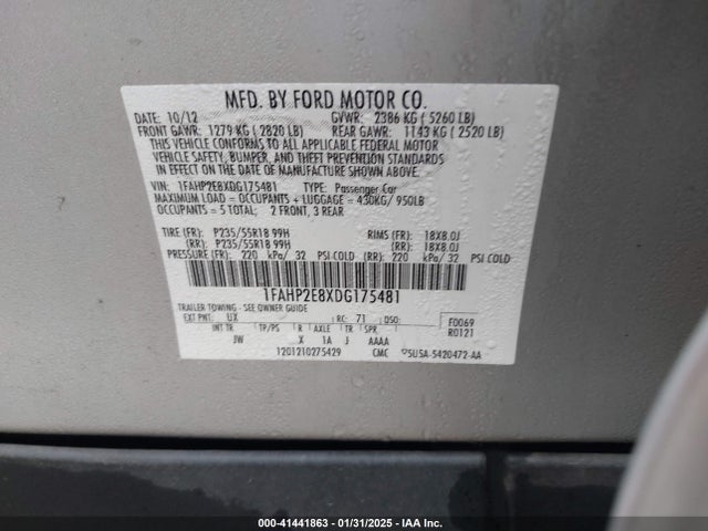FORD TAURUS SEL - 9