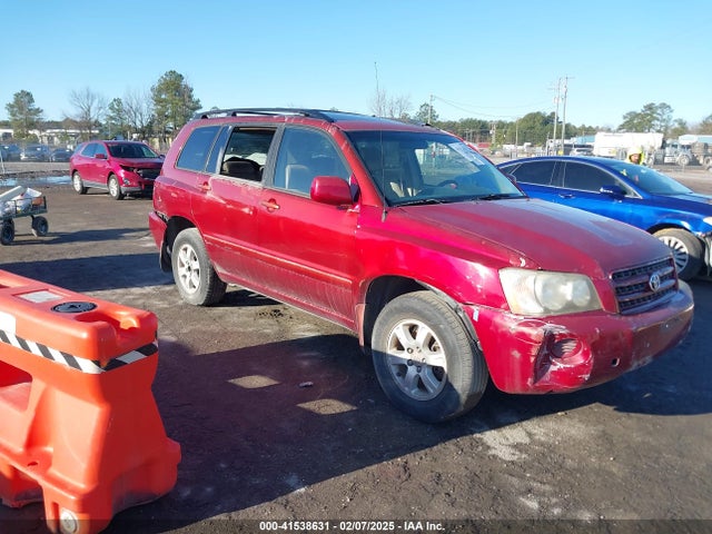 2001 TOYOTA HIGHLANDER 