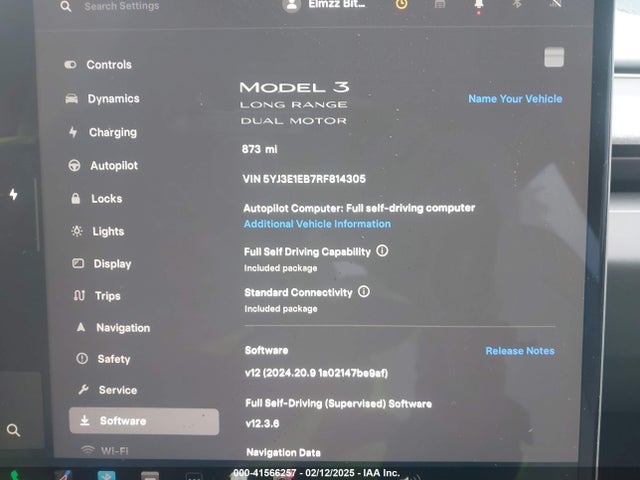 صورة 7 لـ 2024 Tesla MODEL 3 LONG RANGE DUAL MOTOR ALL-WHEEL DRIVE