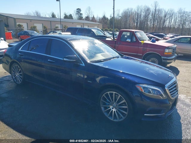 2016 MERCEDES-BENZ S 550 PLUG-IN HYBRID 