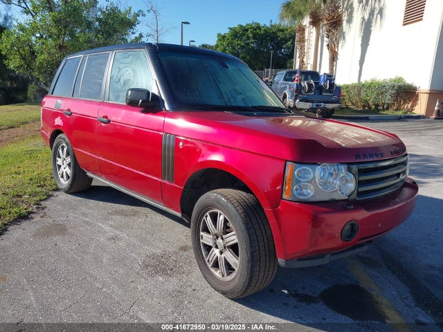 2007 LAND ROVER RANGE ROVER HSE