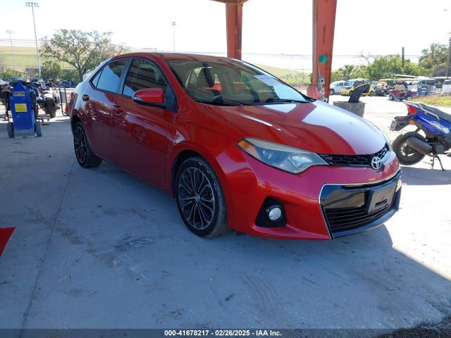 2014 TOYOTA COROLLA S PLUS
