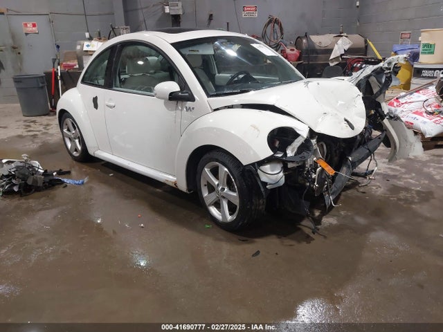 2008 VOLKSWAGEN NEW BEETLE BLACK TIE EDITION/TRIPLE WHITE