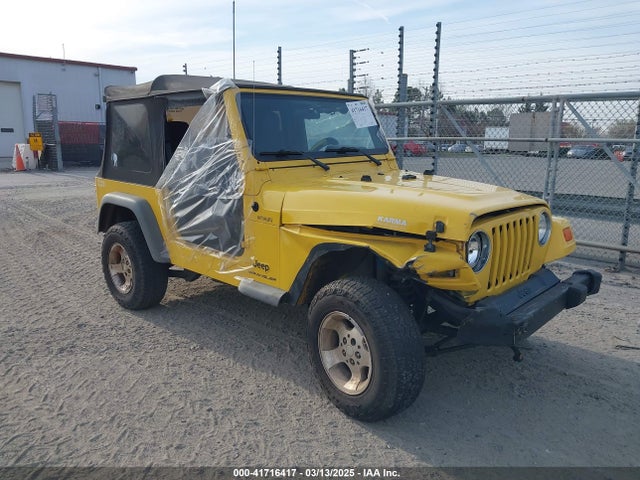 2004 JEEP WRANGLER X