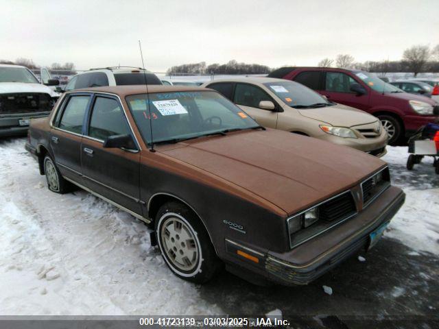 1986 PONTIAC 6000 