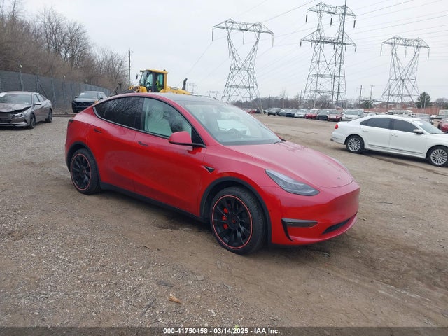 2020 TESLA MODEL Y LONG RANGE DUAL MOTOR ALL-WHEEL DRIVE
