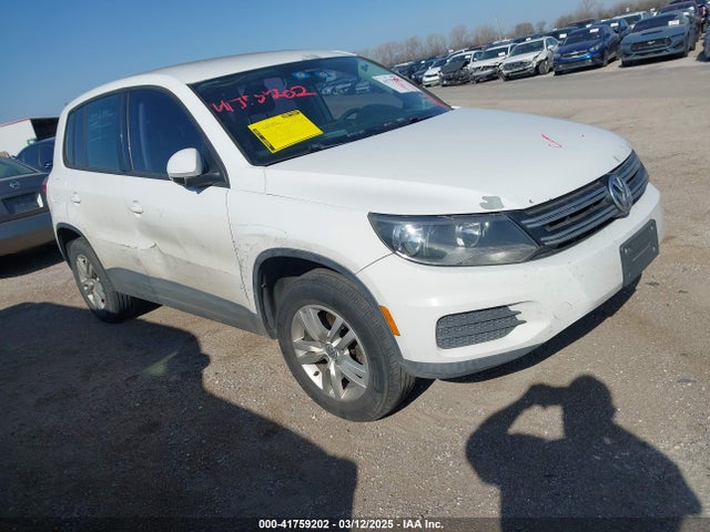 2012 VOLKSWAGEN TIGUAN S