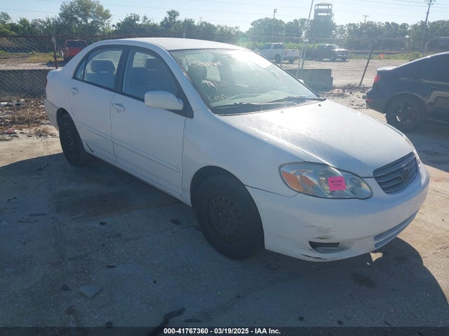 2003 TOYOTA COROLLA LE