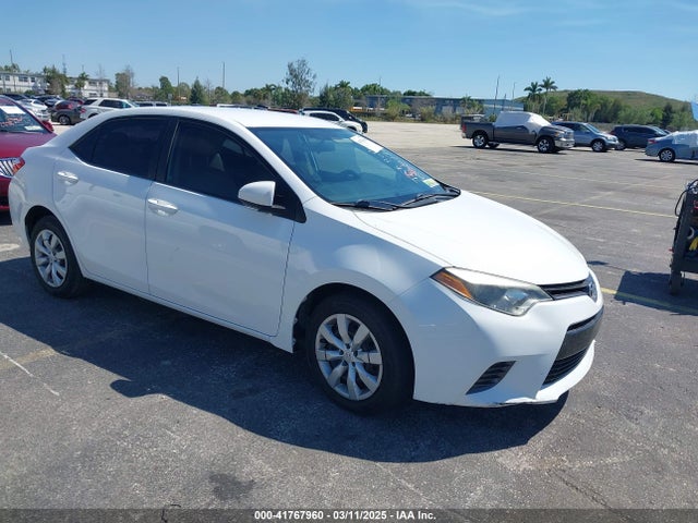 2016 TOYOTA COROLLA LE
