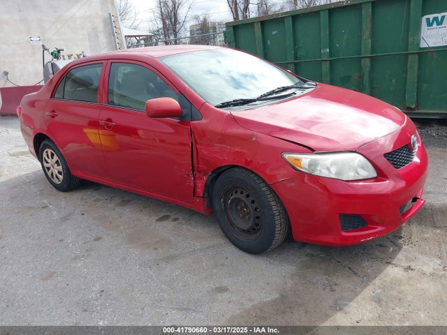 2009 TOYOTA COROLLA LE