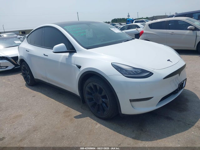 2021 TESLA MODEL Y LONG RANGE DUAL MOTOR ALL-WHEEL DRIVE